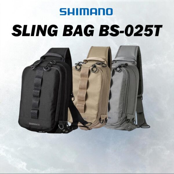 SHIMANO SLING BAG BS-025T MULTI FUNCTION LURE BAG TACKLE - Image 9