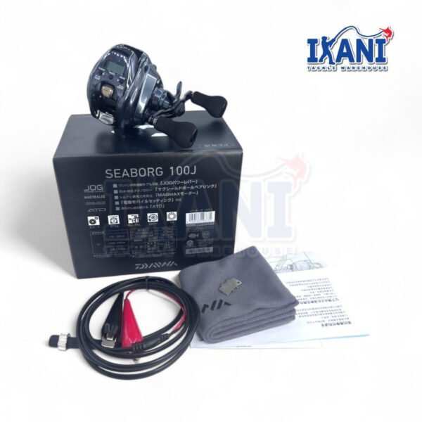 DAIWA SEABORG 100J 2024 ELECTRIC FISHING REEL MACHINE BANGLA CANDAT SOTONG EJIGGING - Image 9