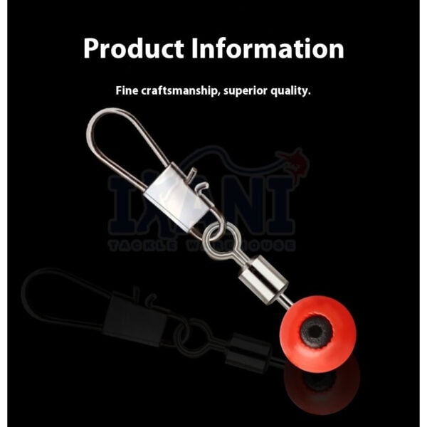 FRESTI FLOAT SWIVEL 10PCS CONNECTOR PELAMPUNG PANCING ANTI KUSUT TALI PANCING LAUT DAN KOLAM - Image 3