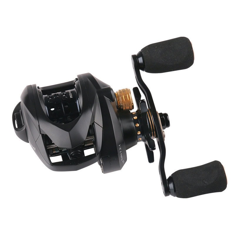 DEUKIO AKS151 150 BC 8kg Max Drag 7.2:1 Ratio 6+1BB Bait Casting Reel Ultralight UL Fishing reel mesin pancing - Image 5