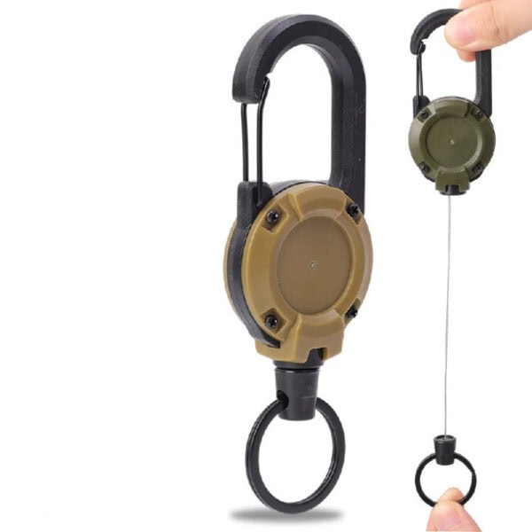 FRESTI HAND ROPE Outdoor Fishing Accessories Anti-Lost Buckle Backpack Key Hanging Wire Rope - Image 4