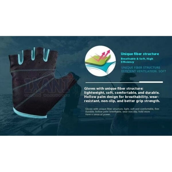 BKK FISHING GLOVES ROAD SUB SARUNG TANGAN PANCING FULL/HALF M L XL RIDER GLOVE JIGGING/POPPING - Image 7