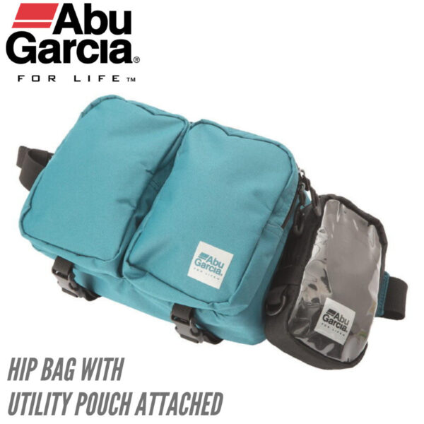 ABU GARCIA HIP BAG SMALL 3 ORIGINAL ABU GARCIA HIP BAG 3-SMALL-JDM -SERIES CASTING BAG TACKLE BAG FISHING BAG - Image 8