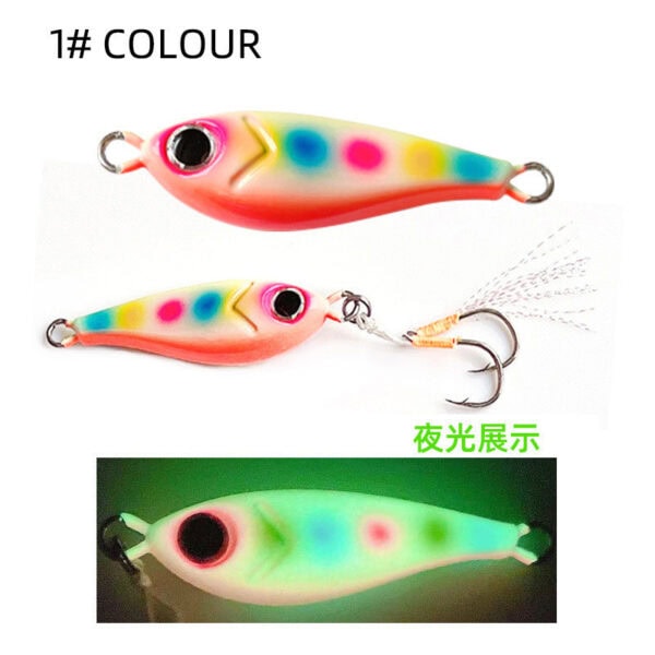 JIG GEMUK ESPLANADE LURE UMPAN JIGGING JIG LAUT CETEK Lightjig umpan tiruan GEWANG Fishing Lure slow jig READY STOCK - Image 6