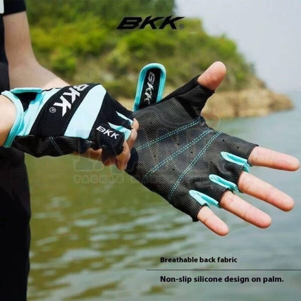 BKK FISHING GLOVES ROAD SUB SARUNG TANGAN PANCING FULL/HALF M L XL RIDER GLOVE JIGGING/POPPING - Image 3