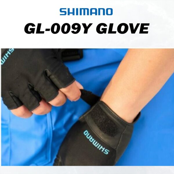 SHIMANO GLOVE GL-009Y BASIC FISHING 5 FINGERS - Image 7