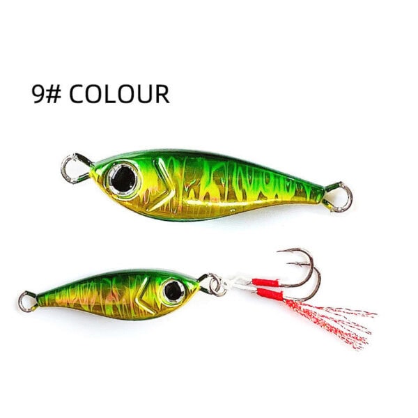 JIG GEMUK ESPLANADE LURE UMPAN JIGGING JIG LAUT CETEK Lightjig umpan tiruan GEWANG Fishing Lure slow jig READY STOCK - Image 8