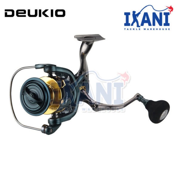 DEUKIO SA V2 2025 FULL METAL SPINNING REEL Mesin pancing  SAIZ 2000 3000 4000 5000 6000 7000 - Image 2