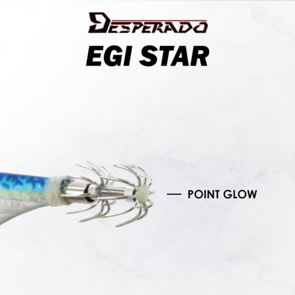 DESPERADO EGI STAR CANDAT SOTONG SQUID JIG FISHING LURE LUMINIOUS FLASH BOOST EGING CASTING GEWANG - Image 3