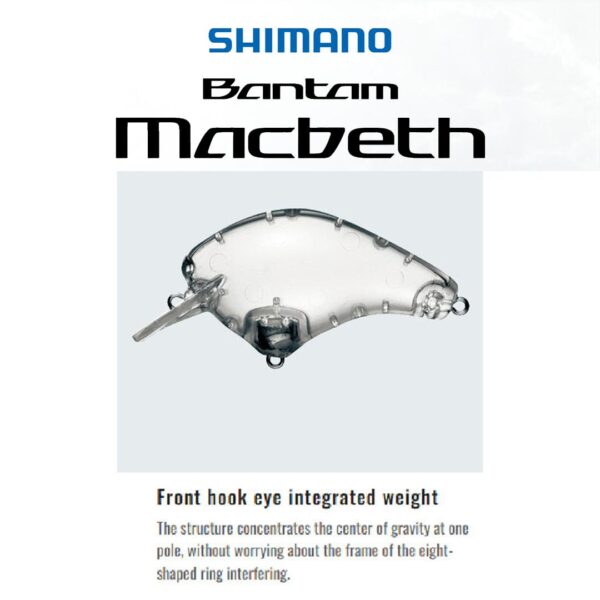 SHIMANO BANTAM MACBETH LURE GEWANG CASTING FATRAP SINGKING - Image 7