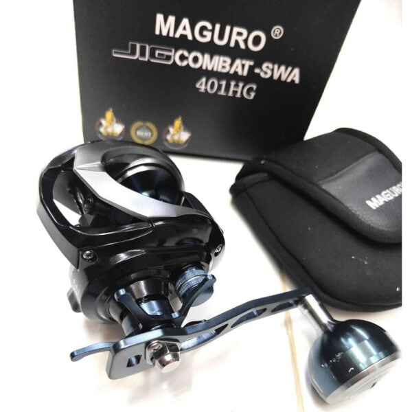 MAGURO JIG COMBAT SWA 401HG Baitcasting Fishing Reel - Image 6