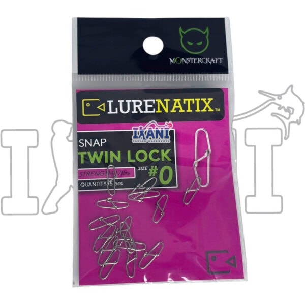 LURENATIX TWIN LOCK SNAP  FISHING SNAP SWIVEL ACCESSORIES TACKLE KEKILI CASTING GEWANG (MADE IN KOREA) - Image 8