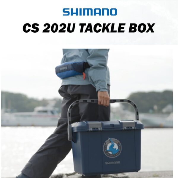 SHIMANO HD FISHING TACKLE BOX CS 202U 203V 201U 45/47/50 - Image 5