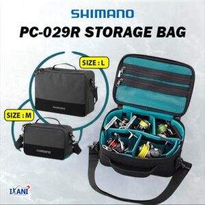 SHIMANO REEL BAG PC -029R REEL POUCH BAG SIMPAN MESIN PANCING STORAGE TRANSPORT BAG