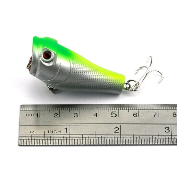 FRESTI RIMBA RIPPER 5CM 7.4G Popper Ganas Permukaan fishing lure gewang umpan tiruan strike harimau - Image 9