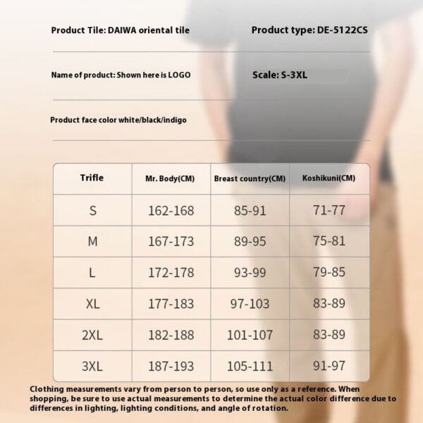 DAIWA DE5122CS JDM SHORT-SLEEVED T-SHIRT MEN'S ROUND NECK LOOSE FISHING CASUAL OUTDOOR BAJU PANCING - Image 7