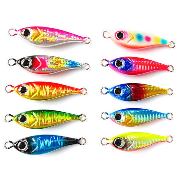 JIG GEMUK ESPLANADE LURE UMPAN JIGGING JIG LAUT CETEK Lightjig umpan tiruan GEWANG Fishing Lure slow jig READY STOCK - Image 2