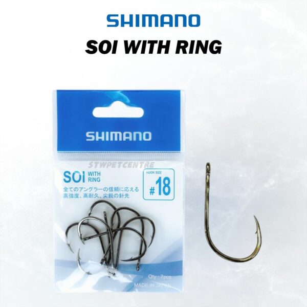 SHIMANO SOI HOOK FISHING HOOK BOTTOM MATA KAIL PANCING IKAN DEEP SEA KOLAM - Image 6