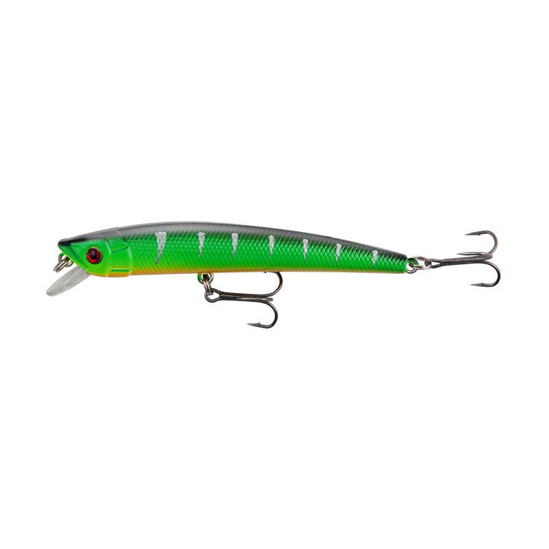FRESTI GREEN STRIKE Minnow 9.5cm 7.6g Floating Fishing Lure Gewang Pancing Casting umpan tiruan - Image 2