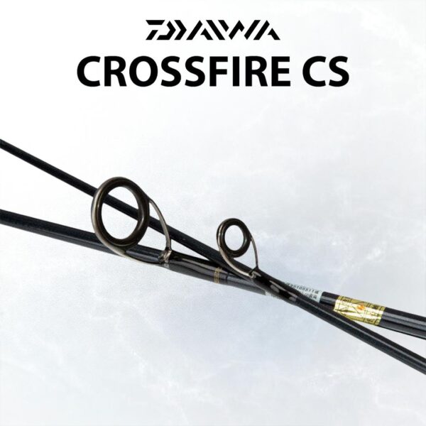 DAIWA CROSSFIRE CS FISHING ROD GRAPHITE RINGAN CASTING SPINNING BC - Image 4