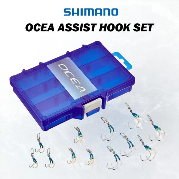 SHIMANO OCEA ASSIST HOOK SET EU-K02S / EU-K03S MADE IN JAPAN OCEA SPINNING SLOW INSHORE - Image 7