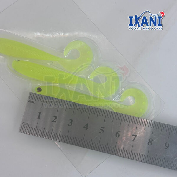 HINOMIYA PSL03 FISHING SOFTPLASTIC 72mm 2.8g 3pcs LURE Bait gewang umpan Tiruan SP casting - Image 3