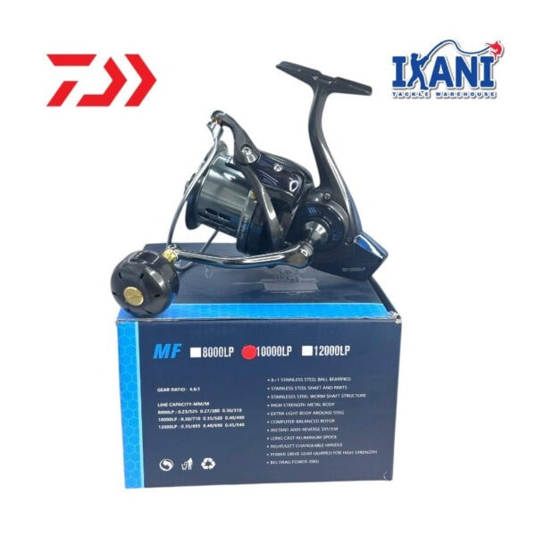 DEUKIO MF SPINNIGN FISHING SURF Reel MESIN PANCING PANTAI 20KG Heavy Duty LONG CASE BALING JAUH - Image 8