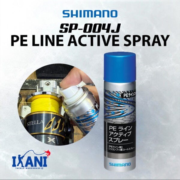 SHIMANO SP-004J PE LINE CLEANING WASHING BRAIDED LINE SPRAY