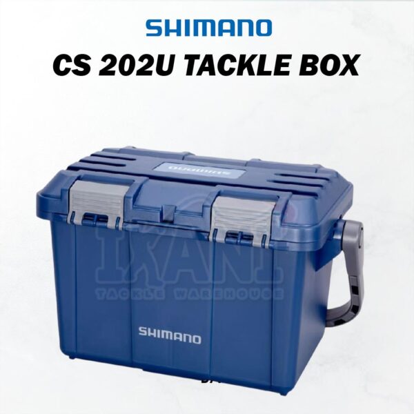 SHIMANO HD FISHING TACKLE BOX CS 202U 203V 201U 45/47/50 - Image 2