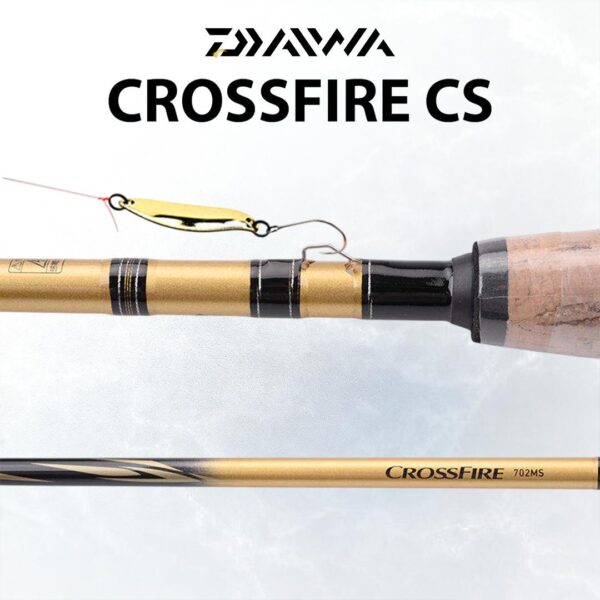 DAIWA CROSSFIRE CS FISHING ROD GRAPHITE RINGAN CASTING SPINNING BC - Image 6