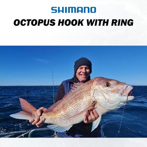 SHIMANO OCTOPUS HOOK WITH RING (🇯🇵 Made In Japan) FISHING HOOK MATA KAIL PANCING IKAN BOTTOM - Image 9