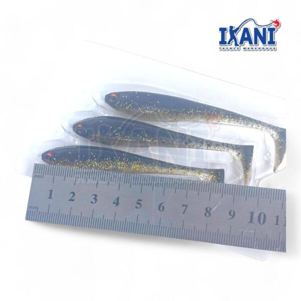 HINOMIYA PSL04 FISHING SOFTPLASTIC LURE 90mm 6.1g 3pcs LURE Bait gewang umpan Tiruan SP casting - Image 8