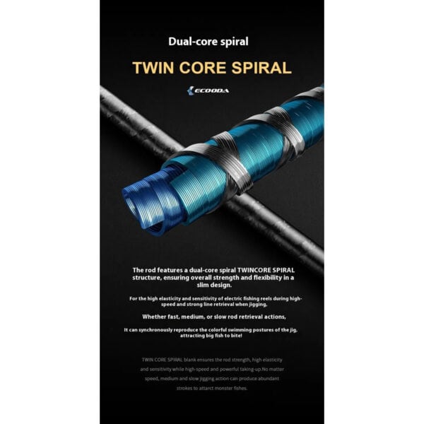 ECOODA EXAIRETIKE ELECTRIC JIGGING ROD EJ Fishing Joran jig Electric mesin bangla fast jig slow - Image 3