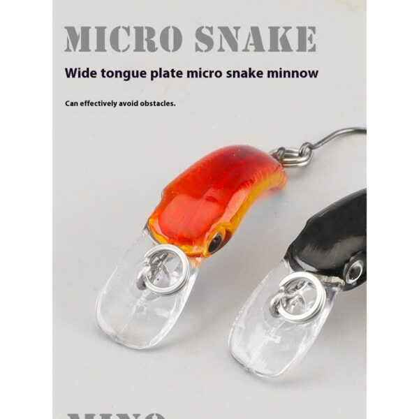 MICRO SNAKE MINNOW 4CM 2G Gewang ultralight Umpan Tiruan Micro Floating Fishing lure Bait UL - Image 4