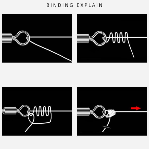 FRESTI SWIVEL 888 FISHING SWIVEL SNAP PIN ROLLING MANCING KEKILI BLACK NIKKEL JIGGING CASTING BOTTOM - Image 8