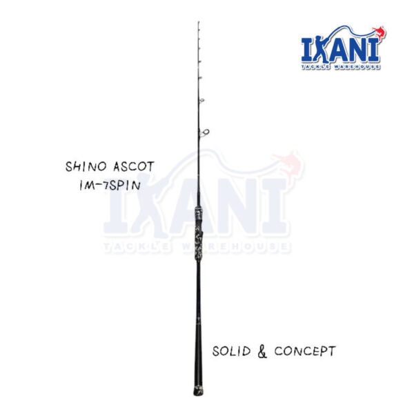 Shino Ascot Jigging Fishing Rod Solid Carbon SPINNING joran pancing fast jig slow laut dalam - Image 6