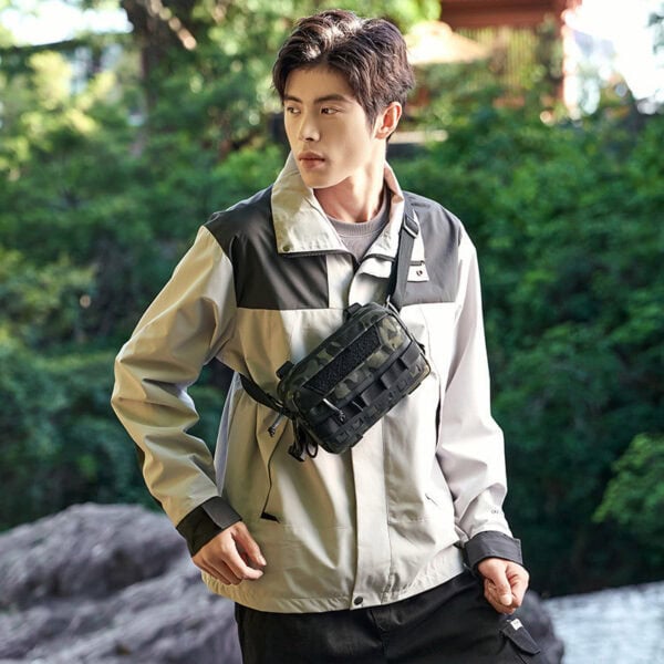 FRESTI CAMPING BAG 369 TACTICAL CHEST BEG SLING POUCH OUTDOOR HIKING FISHING WATERPROOF - Image 4