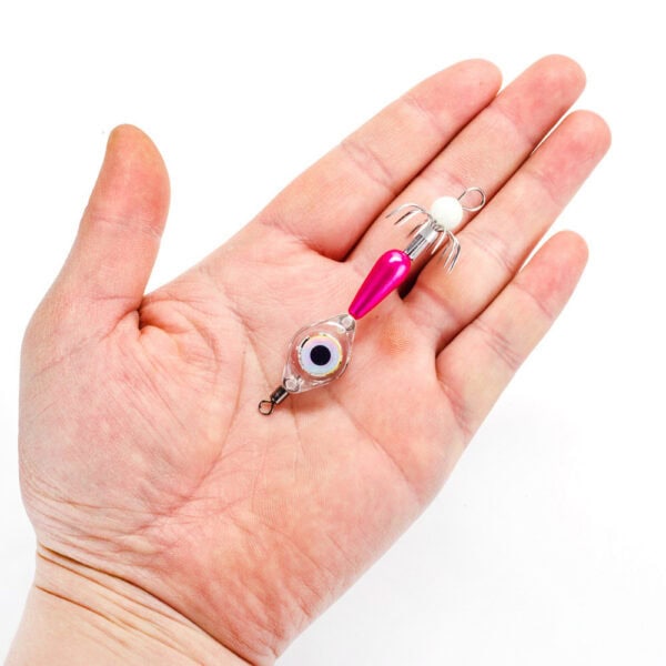FRESTI CANDAT LED 8CM 5G EGING FISHING LURE BAIT gewang CANDAT SOTONG SQUID Jig CASTING Mabang - Image 8