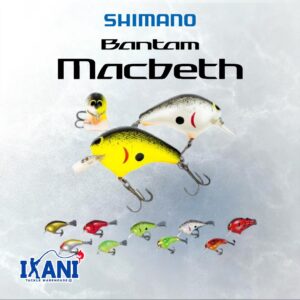 SHIMANO BANTAM MACBETH LURE GEWANG CASTING FATRAP SINGKING