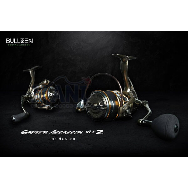 BULLZEN GAMER ASSASSIN XLE2 TEFLON DRAG WASHER 12KG SPINNING FISHING REEL MESIN PANCING AIR MASIN - Image 3