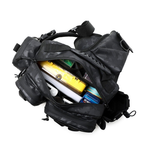 FRESTI FISHING BAG 2867 MULTIFUNCTION MULTI-COMPARTMENT WATERPROOF OXFORD FABRIC - Image 5