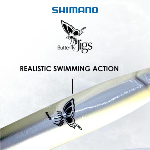 SHIMANO BUTTERFLY JIG METAL 3D ACTION JIGGING LAJU & RINGAN - Image 3