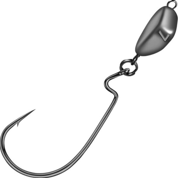 FRESTI ANTI HANG JIGHEAD HOOK 93185  5pcs Prevent SANGKUT mata kail SP Soft plastic TExax weedless - Image 2