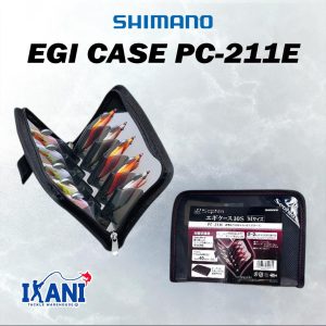 SHIMANO SEPHIA EGI CASE 10S PC-211E SIZE M L BEG GEWENG SUISUI CLINCH EGIXILE EZ SLIM CANDAT SOTONG