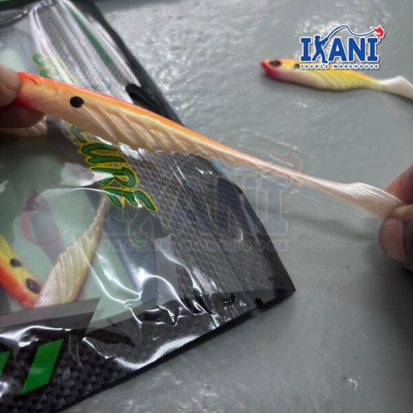 HINOMIYA PSL01 FISHING SOFTPLASTIC 8cm 2.7/ 9cm 5.5g LURE Bait gewang umpan Tiruan SP casting - Image 4
