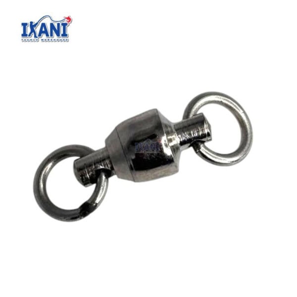 BEARING SWIVEL 20PCS BOX HEAVY DUTY ROLLING BEARING STAINLESS STEEL FISHING ACCESSORY SOLID RINGS - Image 2