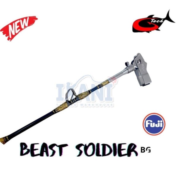 G-TECH BEAST SOLIDIER ELECTRIC REEL FISHING ROD JORAN PANCNING LAUT DALAM MESIN BANGLA FUJI SiC - Image 4