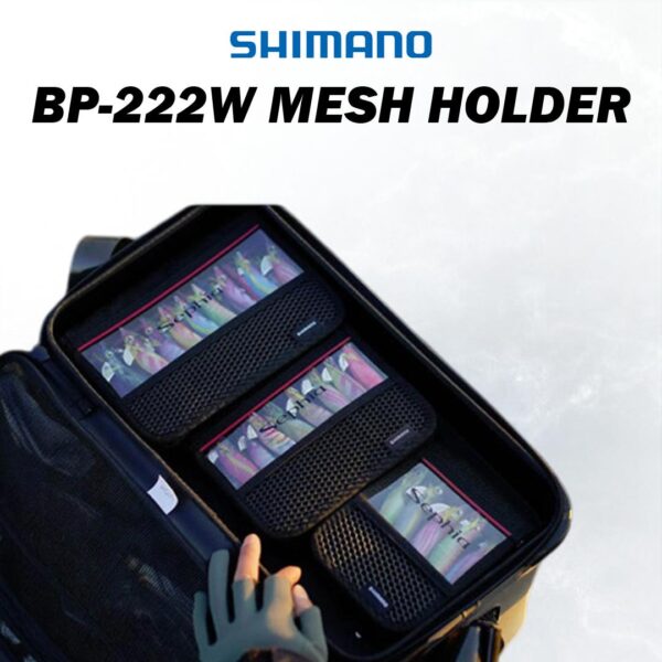 SHIMANO BP-222W BEG CANDAT SOTONG SEPHIA DRY MESH HOLDER EGI POUCH EVA BAG LURE KEEPING GEWENG - Image 2