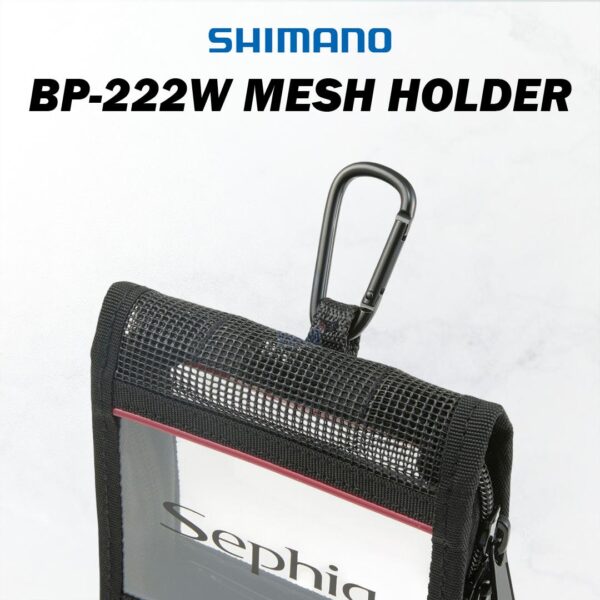 SHIMANO BP-222W BEG CANDAT SOTONG SEPHIA DRY MESH HOLDER EGI POUCH EVA BAG LURE KEEPING GEWENG - Image 6