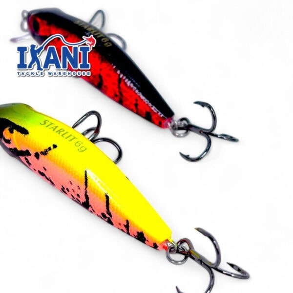 STARLIT HUMP BACK 55 SHL 522 55mm 6g Gewang Sinking Fishing lure bait tengelam umpan tiruan subarau - Image 6